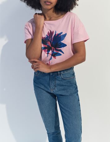 LE TAYLOR - Jean slouchy bleu waterless 7/8e -4