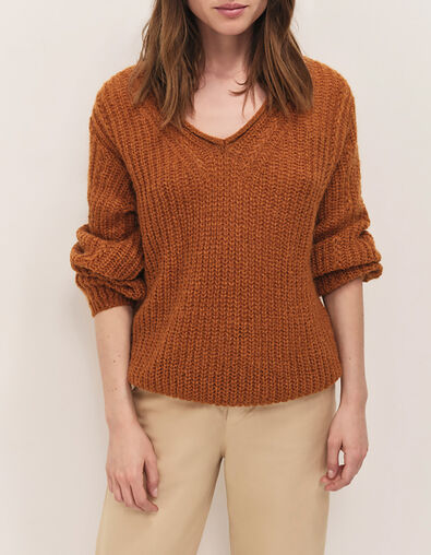 TING - Pull cashew nuts tricot fantaisie détails lurex - One Step