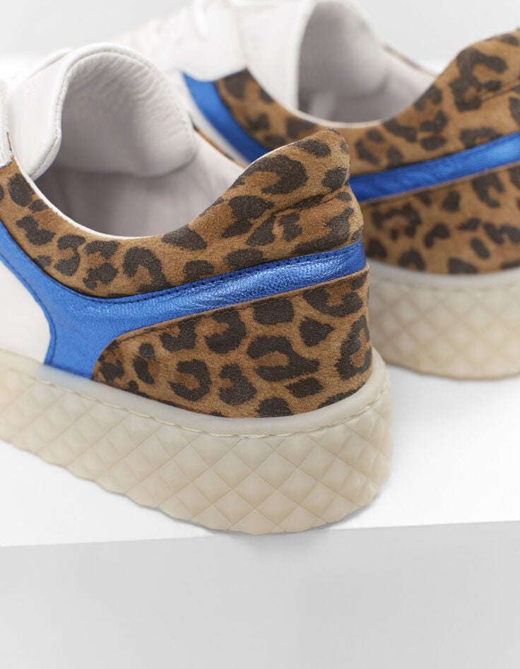 O.OLIVIA - Sneakers basses blanches en cuir-2 O.OLIVIA - Sneakers basses blanches en cuir-2
