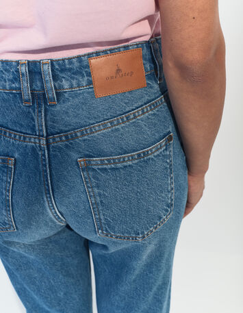 LE TAYLOR - Jean slouchy bleu waterless 7/8e -2