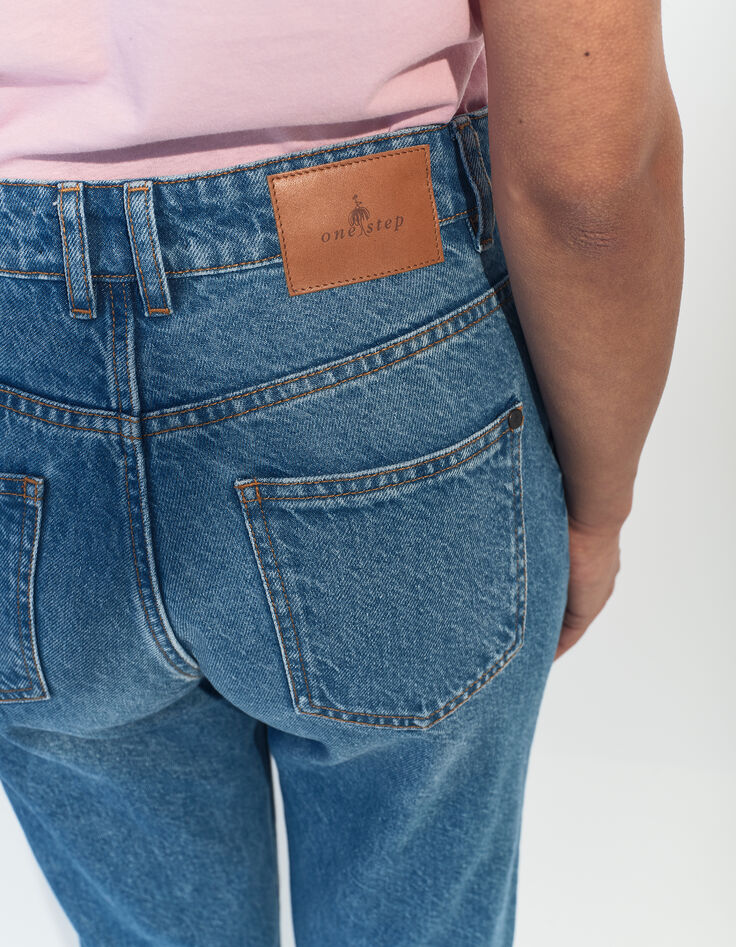 LE TAYLOR - Jean slouchy bleu waterless 7/8e -2