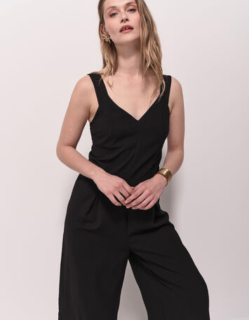 ROSS - Combinaison-pantalon large noire-4