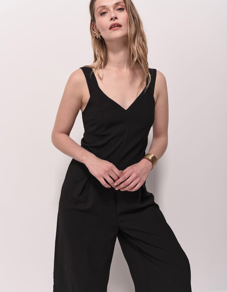 ROSS - Combinaison-pantalon large noire-4 ROSS - Combinaison-pantalon large noire-4