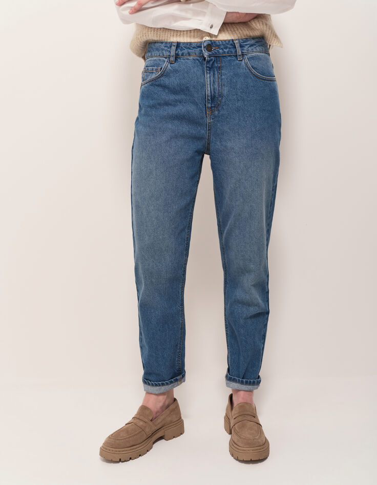 LE TAYLOR - Jean slouchy bleu waterless 7/8e -2