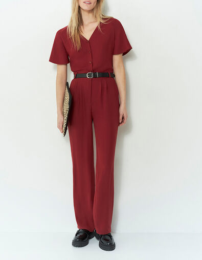 ROSIO - Combinaison pantalon droite tomette - One Step