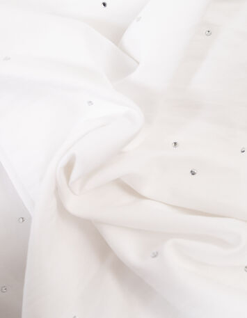 CELESTE - Chemise blanche à strass-9