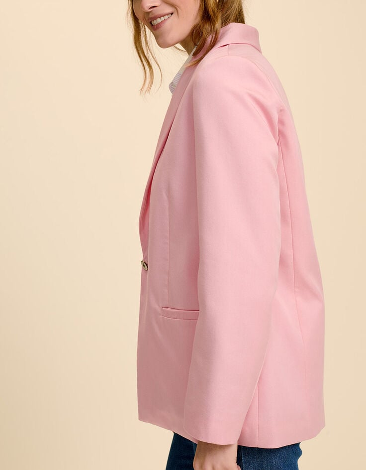 VILDAN - Veste de costume rose marshmallow-5