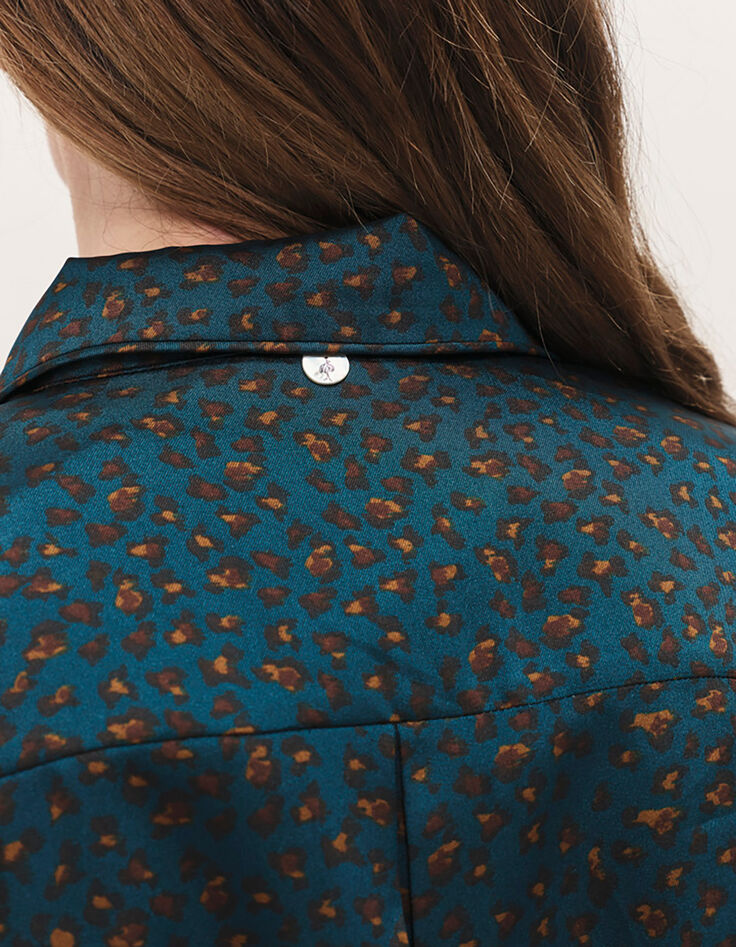 CHANEZ - Chemise sycamore à imprimé léopard d'hiver-3