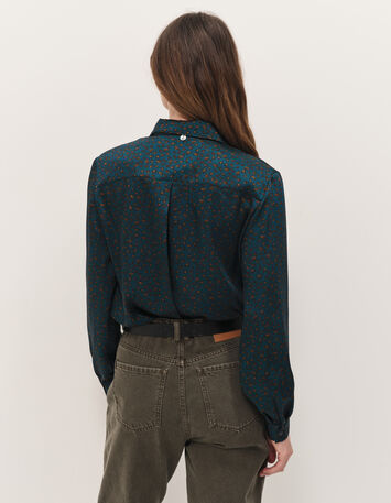 CHANEZ - Chemise sycamore à imprimé léopard d'hiver-5