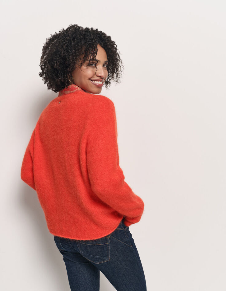 THELMA - Pull orange tricot moelleux-3 THELMA - Pull orange tricot moelleux-3