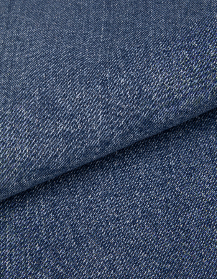 LE JILL - Jean droit bleu 7/8e-4