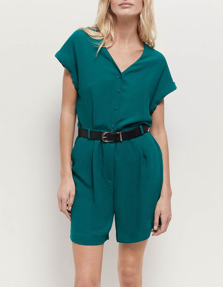 ROCA - Combi short jungle green-2