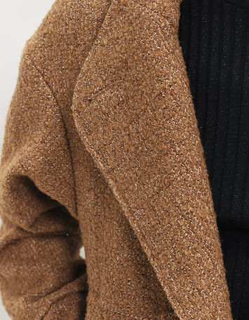 DUNE - Manteau cashew nuts lainage fantaisie-6