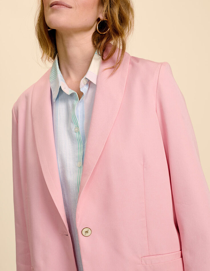 VILDAN - Veste de costume rose marshmallow-4