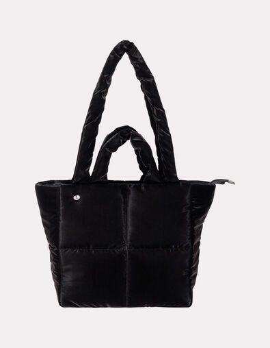 AVERY - Sac à main noir matelassé - One Step