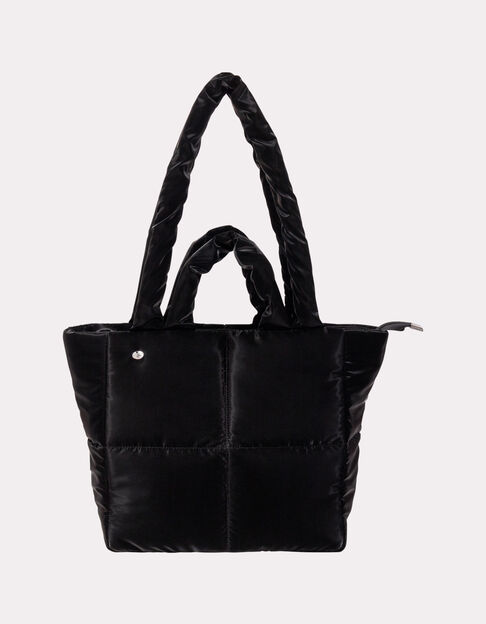AVERY - Sac à main noir matelassé - One Step
