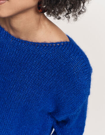 TIARA - Pull bleu tricot-4 TIARA - Pull bleu tricot-4