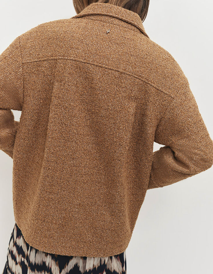 DUNE - Manteau cashew nuts lainage fantaisie-3