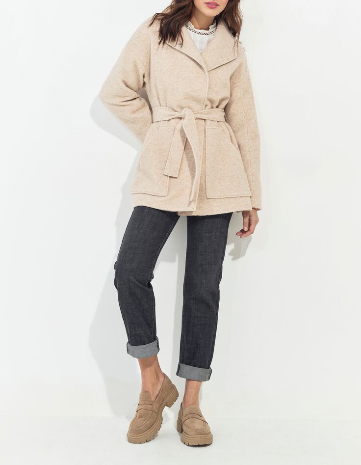 LE CARLA - Jean droit gris coton bio waterless-4