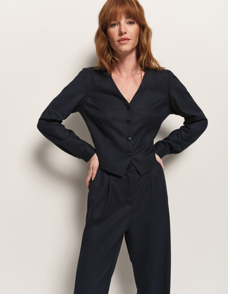 REESE - Combinaison marine rayures fantaisie-2