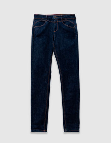 LE INDI - Jean slim marine 7/8ème effet push up-5 LE INDI - Jean slim marine 7/8ème effet push up-5