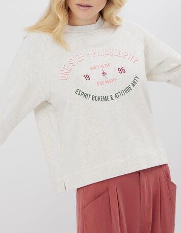 MIKASI - Sweat ceramic à message-5