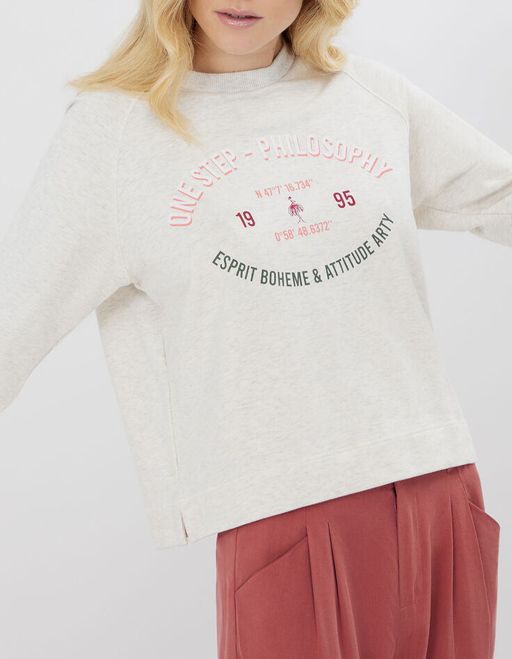 MIKASI - Sweat ceramic à message-5