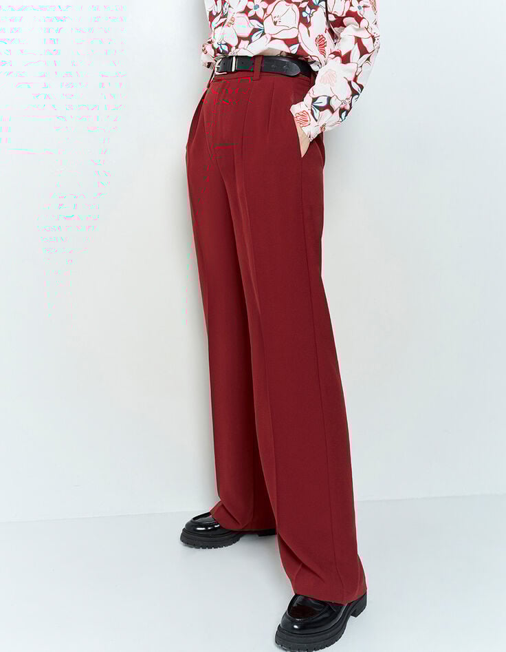 PEMA - Pantalon large tomette-4 PEMA - Pantalon large tomette-4