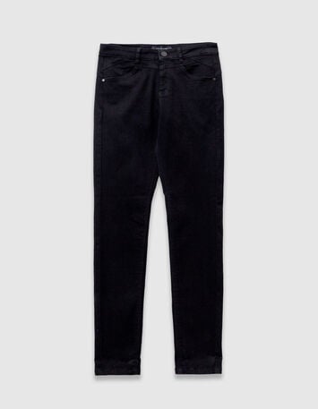 LE INDI - Jean slim noir 7/8ème effet push up-7 LE INDI - Jean slim noir 7/8ème effet push up-7