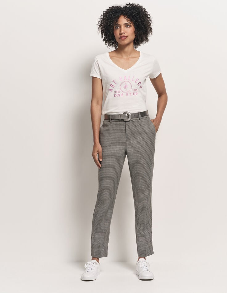 PAN - Pantalon de costume bleue motif pied-de-puce-2 PAN - Pantalon de costume bleue motif pied-de-puce-2