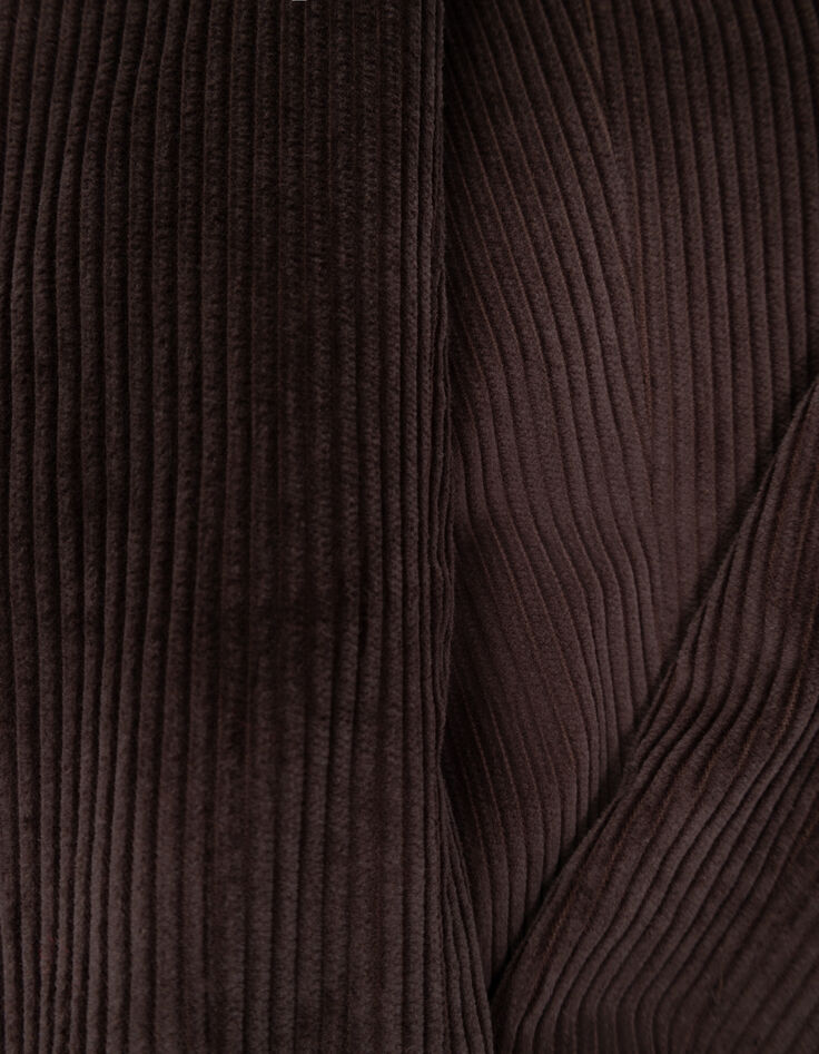 VACANCY - Veste de tailleur marron velours côtelé-8
