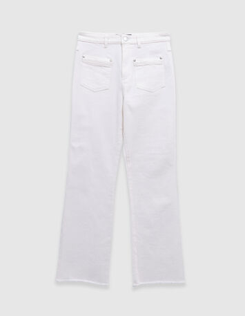 LE KARLIE - Jean bootcut blanc waterless 7/8ème -6 LE KARLIE - Jean bootcut blanc waterless 7/8ème -6