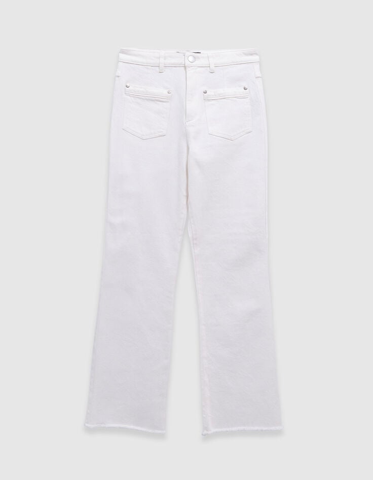 LE KARLIE - Jean bootcut blanc waterless 7/8ème -6 LE KARLIE - Jean bootcut blanc waterless 7/8ème -6