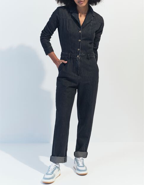 RONIN - Combinaison en jean gris waterless  - One Step