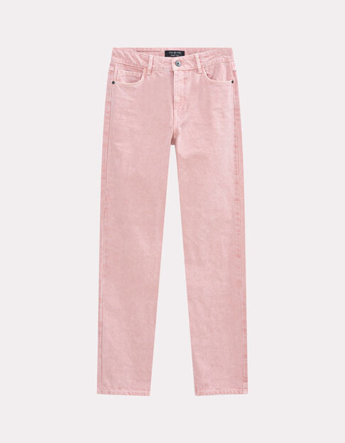 LE CARLA - Jean droit rose 7/8e - One Step