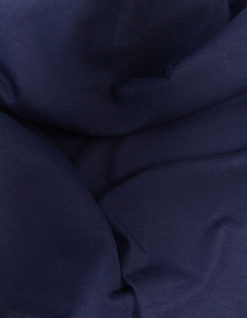 MODENE - T-shirt marine coton bio danseuse métallisée-5