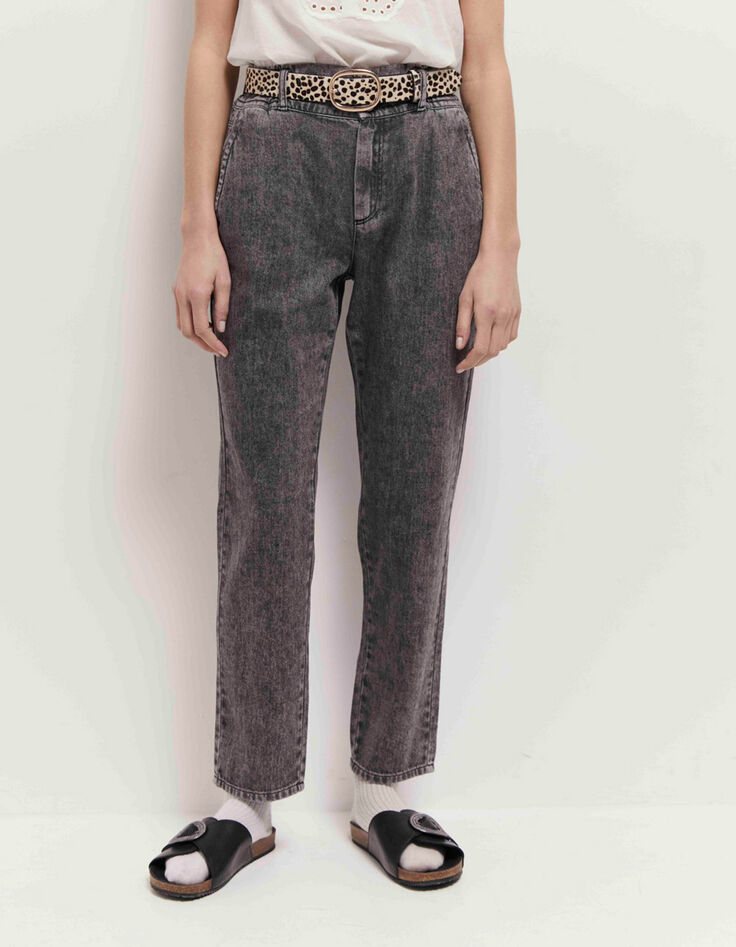 LE THYLANE - Jean chino opale grey-2