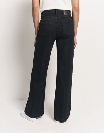 LE HAILEY - Jean flare noir-3