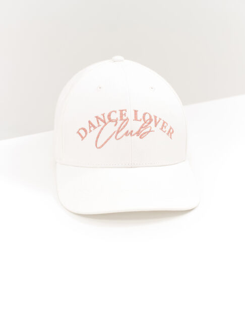 ABACA - Casquette écrue broderie message pailletée - One Step