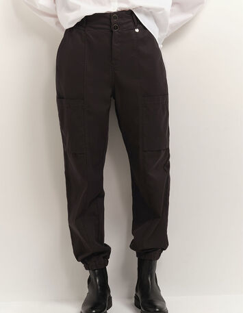 PALAIS - Pantalon battle noir 7/8e-3