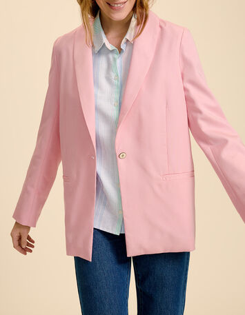 VILDAN - Veste de costume rose marshmallow-2