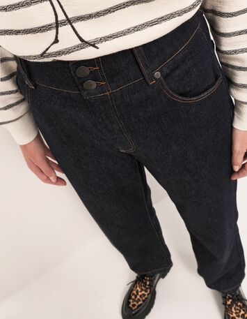 LE JILL - Jean mom brut 7/8e-2