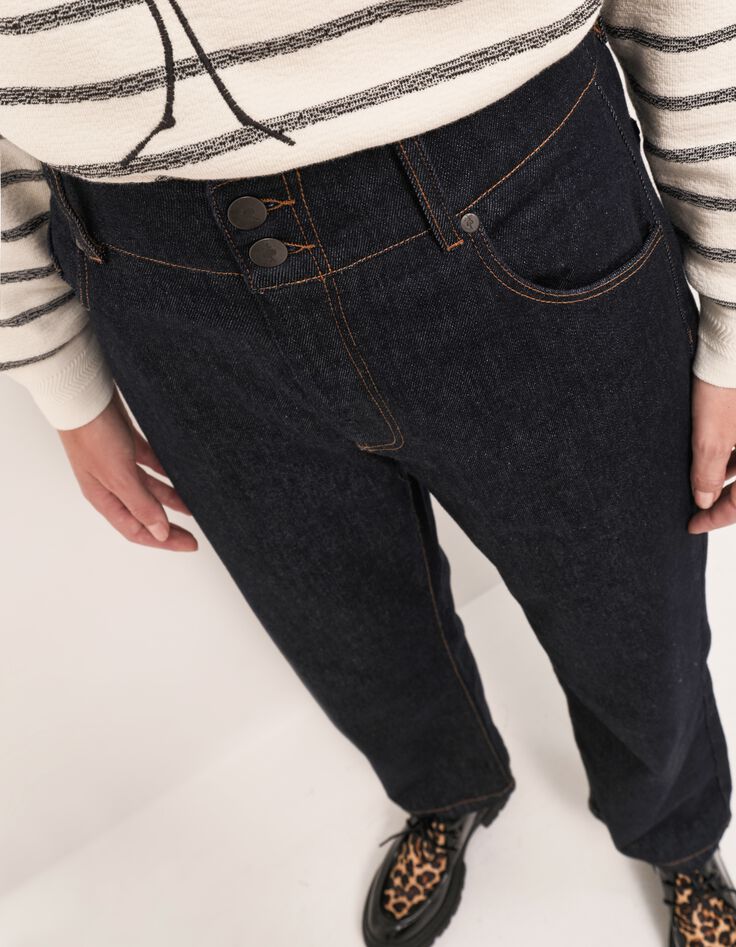 LE JILL - Jean mom brut 7/8e-2