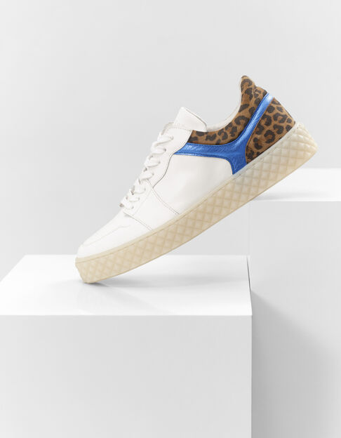 O.OLIVIA - Sneakers basses blanches en cuir - One Step