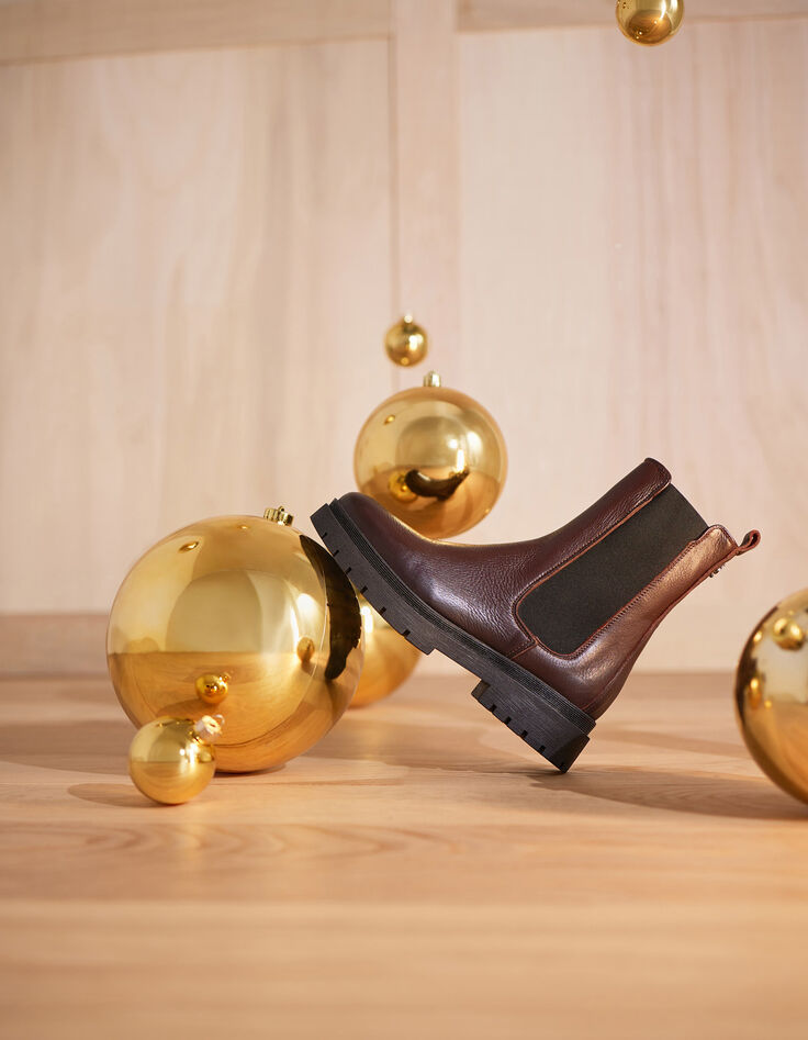 O.FINAL - Chelsea boots marron cuir-5