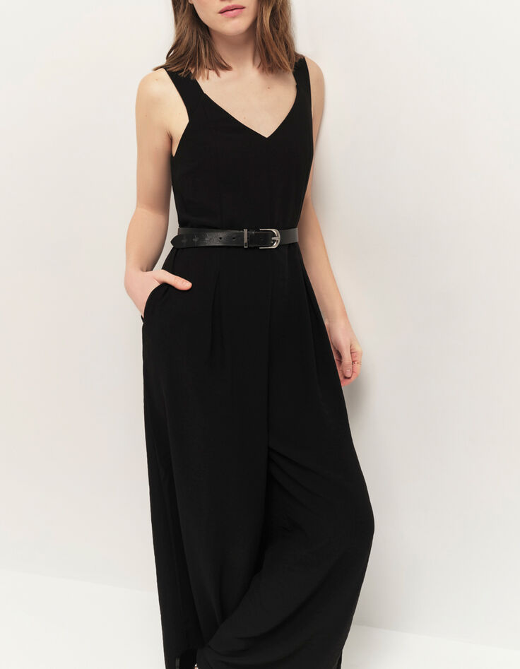 ROSS - Combinaison-pantalon large noire-2