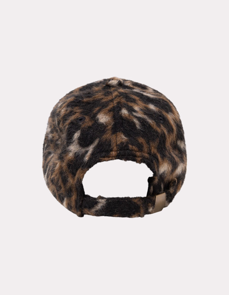 ASIA - Casquette noire motif léopard-3 ASIA - Casquette noire motif léopard-3