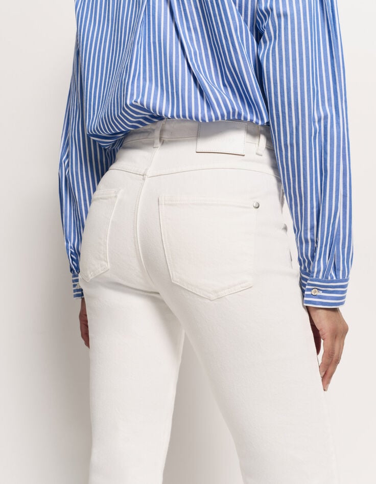 LE KARLIE - Jean bootcut blanc waterless 7/8ème -5 LE KARLIE - Jean bootcut blanc waterless 7/8ème -5