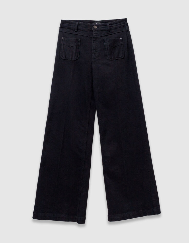 LE HAILEY - Jean flare noir-6 LE HAILEY - Jean flare noir-6