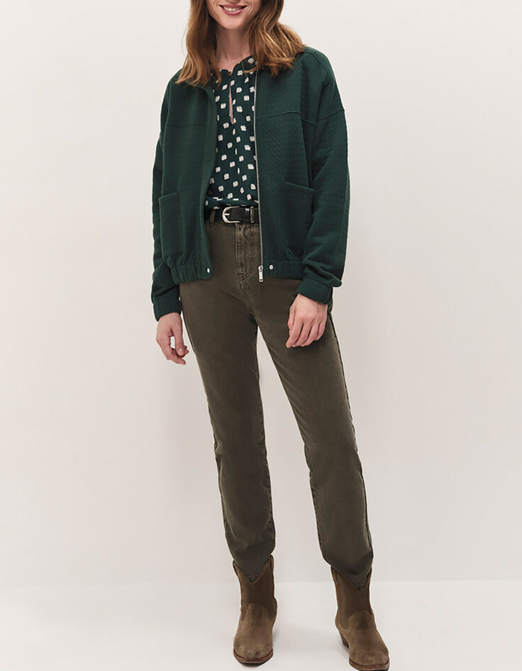 LE TAYLOR - Jean slouchy vétiver 7/8e-4